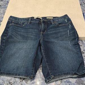 Vintage America Blue Denim Shorts